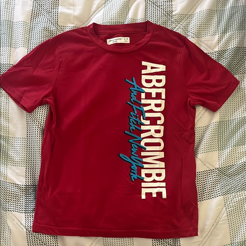 Abercrombie Kids Red Graphic T-Shirt